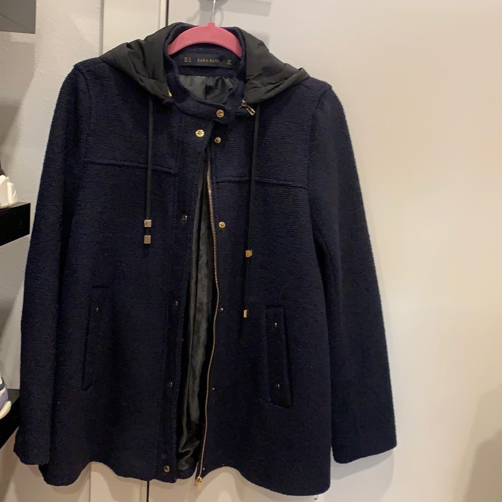 Trendy rain coat